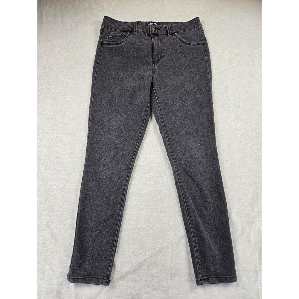 d.jeans Women Gray Skinny Denim Jeans Faded Stretch Size 8